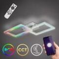 B.k.licht - Smart Home Deckenleuchte led rgb dimmbar cct Lampe Fernbedienung App 30W WiFi