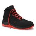 Elten Sicherheitsschnürst. maddox black-red Mid esd S3 Gr. 41