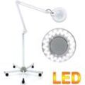 8X Lupenlampe 120 LEDs 24W Kosmetikstudio Lupe Lampe Standleuchte Lupenleuchte