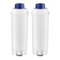 Trade-shop - 2x Wasser-Filter für DeLonghi ecam 350.75.S 350.55.B 350.35.SB 350.35W 350.15.B 44.660.B 44.620.S 45.326.S 45.366.B 45.366.W 45.760.W /