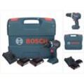 Bosch - gsr 18V-55 Professional Akku Bohrschrauber 18 v 55 Nm Brushless + 2x Akku 2,0 Ah + Ladegerät + L-Case