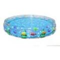 Bestway Planschbecken Meerestiefe Pool 480L 183 x 33cm Schwimmbecken Kinderpool