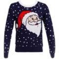 Pullover Weihnachten Funny Mann s - m l - xl - Marine s/m