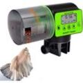 Automatischer Futterspender für Aquarienfische, feuchtigkeitsbeständiger automatischer elektrischer Futterspender, Futterspender für Aquarienfische,