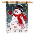 Adventskalender "Schneemann mit Vogel"