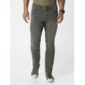 Paddock`s 5-Pocket Jeans Herren Baumwolle, grau