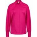 Blusenshirt in pink unifarben, pink, 40