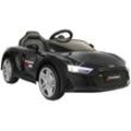 Elektro-Kinderauto JAMARA "Ride-on Audi R8", schwarz, Elektro-Kinderfahrzeuge, KinderB:62cm H:34cm T:106cm, ohne Akku und Ladegerät, B:62cm H:34cm T:106cm