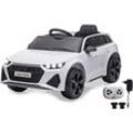 Elektro-Kinderauto JAMARA "Ride-on Audi RS 6", weiß, Elektro-Kinderfahrzeuge, KinderB:60cm H:43cm T:102cm, 12 V, 2,4 GHz, B:60cm H:43cm T:102cm