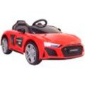 Elektro-Kinderauto JAMARA "Ride-on Audi R8", rot, Elektro-Kinderfahrzeuge, KinderB:62cm H:34cm T:106cm, ohne Akku und Ladegerät, B:62cm H:34cm T:106cm