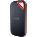 SANDISK externe SSD "Extreme Pro Portable SSD", schwarz, 2 TB, Festplatten