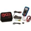 Multimeter BGS "Kfz-Digital-Multimeter mit USB-Schnittstelle", blau, Kunststoff, Spannungsprüfer, Antrieb 6,3 mm (1/4") / 12,5 mm (1/2")