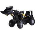 Trettraktor ROLLY TOYS "rollyFarmtrac Premium II DF 8280 TTV Warrior", schwarz, Tretfahrzeuge, KinderB:150cm H:75cm T:54cm, Kunststoff, Metall, mit Frontlader, BxTxH: 150x54x75 cm, B:150cm H:75cm T:54cm