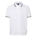 BOSS Poloshirt Herren Baumwolle, weiß