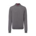 HUGO Strickpullover aus Schurwolle Herren, grau