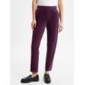 Fynch-Hatton Stoffhose Damen Baumwolle, purple