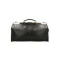 PICARD Reisetasche Herren Leder, schwarz