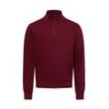 Gant Sweatshirt Herren Baumwolle meliert, bordeaux