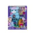 Mattel HGC39 - Polly Pocket - Teddybär Handtaschen-Spielset