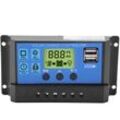 Pwm 12V 24V Dual usb Solar Panel Laderegler Regler lcd Display 20A (YJSS-20A) - Eosnow