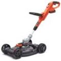 Black+decker Gartenmaschinen - Akku Multi-Trimmer-Set 18 v, Schnittbreite 28 cm, 1 x 2,0 Ah Li-Ionen-Akku STC1820CM-QW