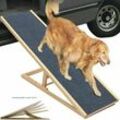 Hunderampe 100 cm hoch Hundetreppe Auto Klappbar für Katzen große und kleine Hunde,Haustiere Hundeeinstiegshilfe Bett Sofa Rampe Hund Tierrampe