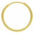 Paar Ohrhänger ADELIA´S "1 Paar 585 Gold Ohrringe / Creolen Ø 9 mm", gold, Ohrringe, Damen, Damen, Gelbgold 585, 585 Gold Goldschmuck für Damen