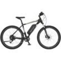 E-Bike FISCHER FAHRRAD "MONTIS EM 1726 422" E-Bikes Gr. 48cm, 27,5 Zoll (69,85cm), schwarz (schwarz, grau) Pedelec, Elektrofahrrad für Damen u. Herren, MTB