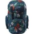 Laptoprucksack NITRO "Weekender" Gr. B/H/T: 30cm x 55cm x 23cm, bunt (tropical), Herren, Polyester, Rucksäcke, Reiserucksack mit Laptopfach, Schulrucksack, Wanderrucksack