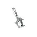 Charm Sternzeichen GIORGIO MARTELLO MILANO "Sternzeichen Wassermann, Silber 925" Charms silberfarben (silber) Damen