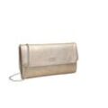 Clutch "Eleganz", Damen, Gr. B/H/T: 26cm x 15cm x 5cm one size, rosa (rosegold), Leder, COLLEZIONE ALESSANDRO, Taschen, aus Leder, mit separaten Fächern