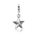 Charm-Einhänger NENALINA "Stern-Anhänger Star Party Astro 925 Silber", silber, Charms, Damen, ohne Stein, Silber 925 (Sterlingsilber)