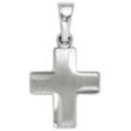 Kreuz-Anhänger JOBO "Anhänger Kreuz", silber (silber 925), Schmuckanhänger, Damen, Silber 925 (Sterlingsilber), 925 Silber massiv