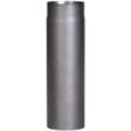 Ofenrohr FIREFIX, grau, B:15,4cm H:50cm L:15,4cm, Stahlblech, Rohre, 500 mm lang