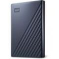 WESTERN DIGITAL externe HDD-Festplatte "WD My Passport Ultra" Festplatten Gr. 2TB, blau