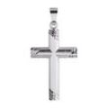 Ketten-Anhänger FIRETTI "Schmuck Geschenk Silber 925 Halsschmuck Anhänger Kreuz" Schmuckanhänger Gr. Silber 925 (Sterlingsilber), 2,2 g, silberfarben Damen