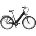 E-Bike ALLEGRO "Comfort SUV 3 Plus 522" Gr. 45, schwarz, E-Bikes, 45cm, 27,5 Zoll (69,85cm), Pedelec, Elektrofahrrad für Damen u. Herren