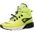 Sneaker KANGAROOS "KX-Hydro" Gr. 25, grün (lime), Synthetik, Textil, Schuhe, Sneakerboot, Winterschuh, wasserdicht