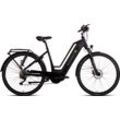 E-Bike SAXONETTE "Quantum Sport" Gr. 50, schwarz, E-Bikes, 50cm, 28 Zoll (71,12cm), Pedelec, Elektrofahrrad für Damen u. Herren