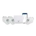 HOMEMATIC IP Heizkörperthermostat "Bundle Starter Set Heizen mit 3x Heizkörperthermostat Basic", weiß (grundfarbe), 3 St., Heizkörperthermostate, Access Point Homematic IP Heizkörperthermostat