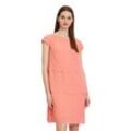 Sommerkleid BETTY BARCLAY "Betty Barclay Stufenkleid kurzarm" Gr. 38, Normalgrößen, pink (shell pink) Damen Kleider Druck