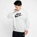 Kapuzensweatshirt NIKE SPORTSWEAR "Club Fleece Men's Graphic Pullover Hoodie" Gr. XL, weiß Herren Sweatshirts