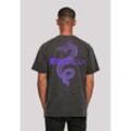 T-Shirt F4NT4STIC "Drache" Gr. 4XL, schwarz, Herren, Obermaterial: 100% Baumwolle, Shirts, Print