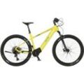 E-Bike FISCHER FAHRRAD "MONTIS 8.0i 711 43" E-Bikes Gr. 43cm, 29 Zoll (73,66cm), grün (bronze, grün) Pedelec, Elektrofahrrad für Damen u. Herren, MTB