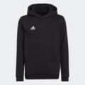 Kapuzensweatshirt ADIDAS PERFORMANCE "ENT22 HOODY Y" Gr. 128, schwarz Kinder Sweatshirts