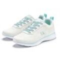 Sneaker LASCANA Gr. 35, grün (weiß, mint) Damen Schuhe Freizeitschuh, Halbschuh im sportiven Look VEGAN