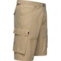 Shorts RAGWEAR "Merly", Herren, Gr. 31, Normalgrößen, beige (sand), Material: 100% Baumwolle, sportlich, bequem knielang, Hosen, Kurze Herren Cargo-Hose mit großen Taschen