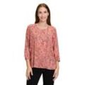 Schlupfbluse CARTOON "Cartoon Casual-Bluse mit 3/4 Arm" Gr. 38, rosa (rosé, nature) Damen Blusen