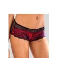 Panty JETTE, Damen, Gr. 32/34, rot (rot, schwarz), Obermaterial: 90% Polyamid, 10% Elasthan, Unterhosen