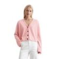 Cardigan MARC O'POLO "mit hohem Tragekomfort" Gr. L, rosa Damen Strickjacken